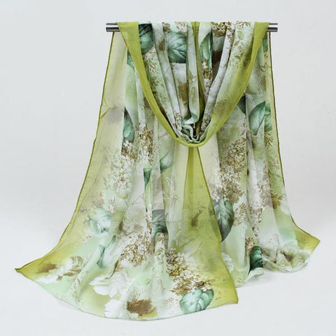 Chiffon Silk Scarf