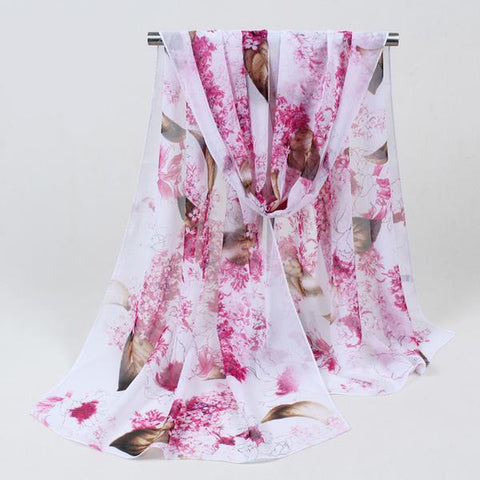 Chiffon Silk Scarf