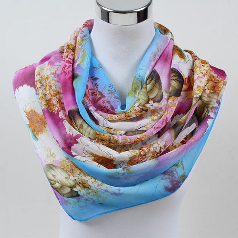Chiffon Silk Scarf