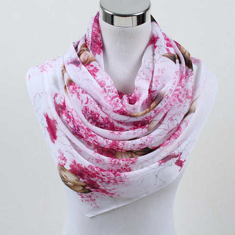 Chiffon Silk Scarf
