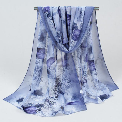 Chiffon Silk Scarf