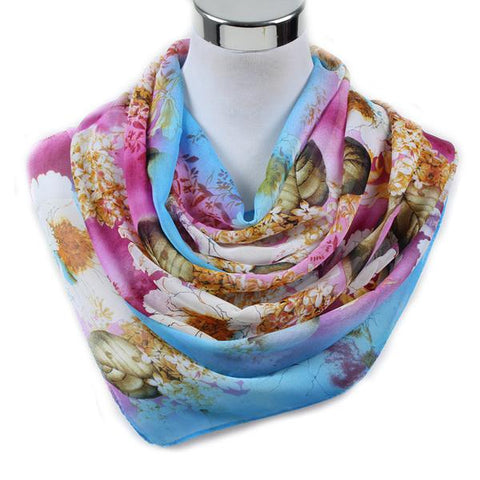 Chiffon Silk Scarf