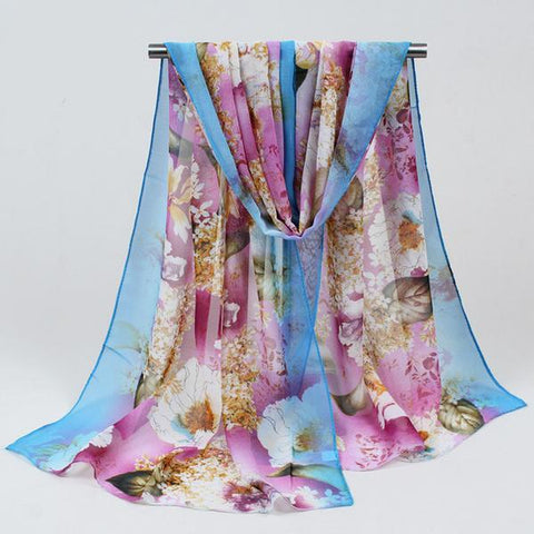 Chiffon Silk Scarf