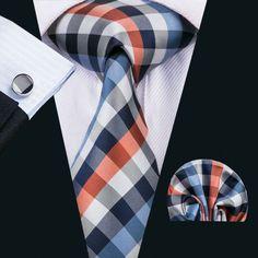 Men`s Plaid Formal Tie