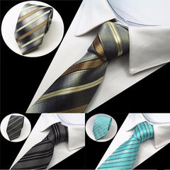 Jacquard Woven Silk Tie