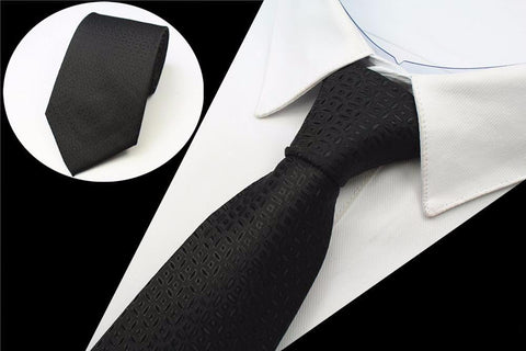 Jacquard Woven Silk Tie