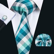 Men`s Plaid Formal Tie