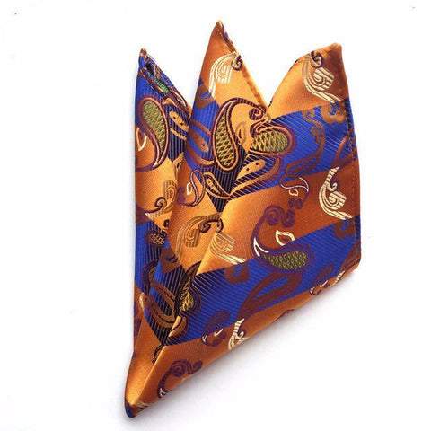 Novelty Paisley Silk Handkerchief