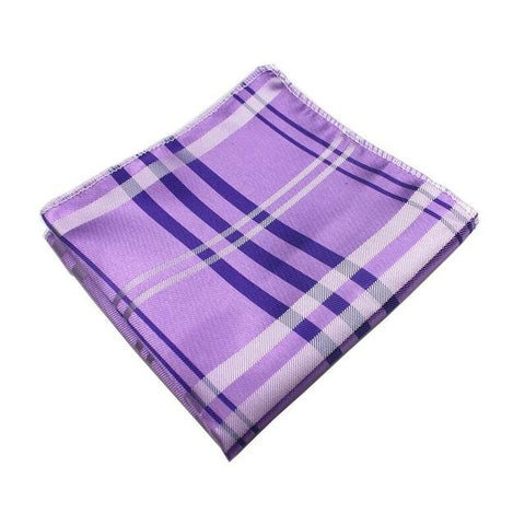 Plaid Silk Handkerchief