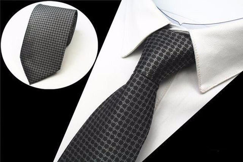 Jacquard Woven Silk Tie