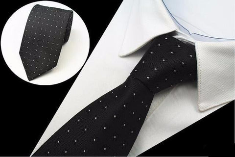 Jacquard Woven Silk Tie