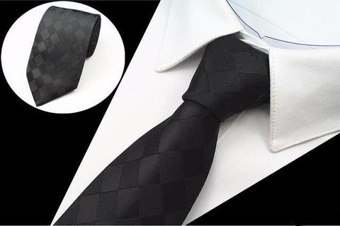 Jacquard Woven Silk Tie