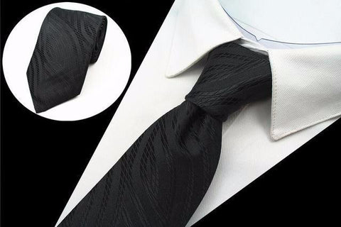 Jacquard Woven Silk Tie