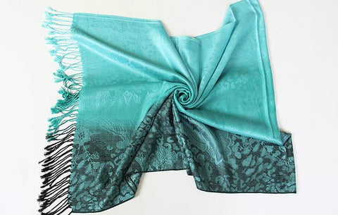 Cashew Leopard Silk Scarf