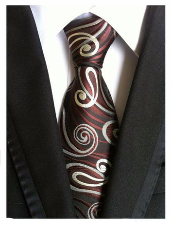 Chich Black Silk Tie