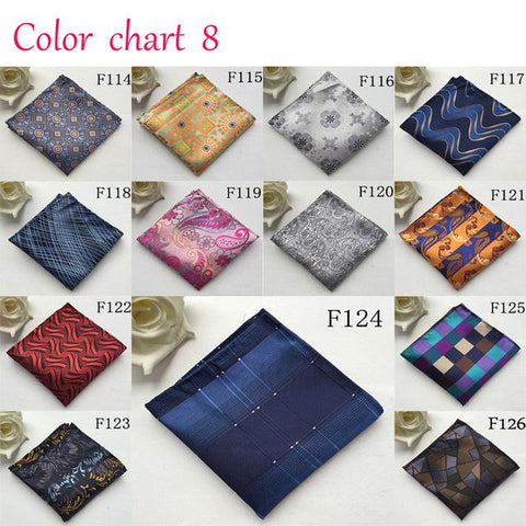 Creative Floral Silk Handkerchief Set