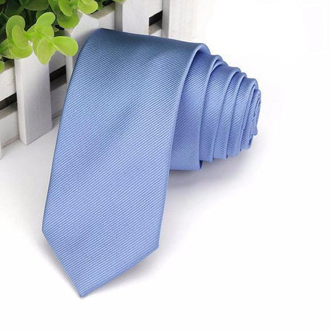 Casual Skinny Narrow Silk Tie